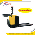 Electric Pallet Truck rider type AC motor platform and protecting arms 2.0ton Economical